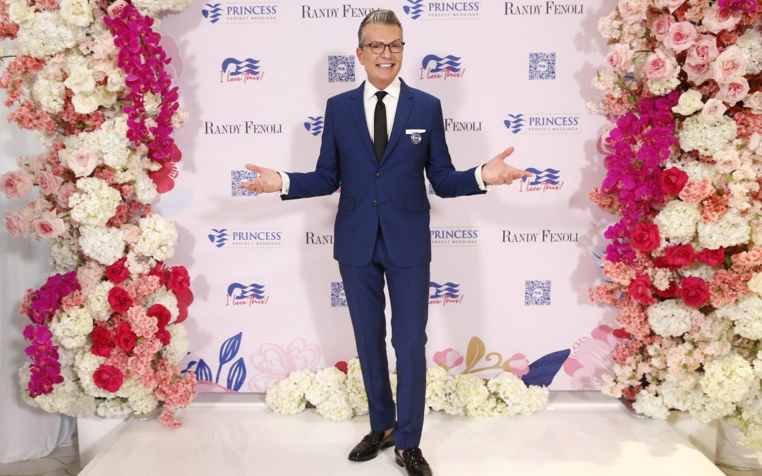 Princess Cruises unveils new wedding packages, including ambassador Randy Fenoli.