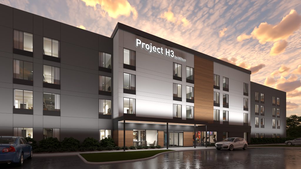 Hilton announces extended stay brand, Project H3.