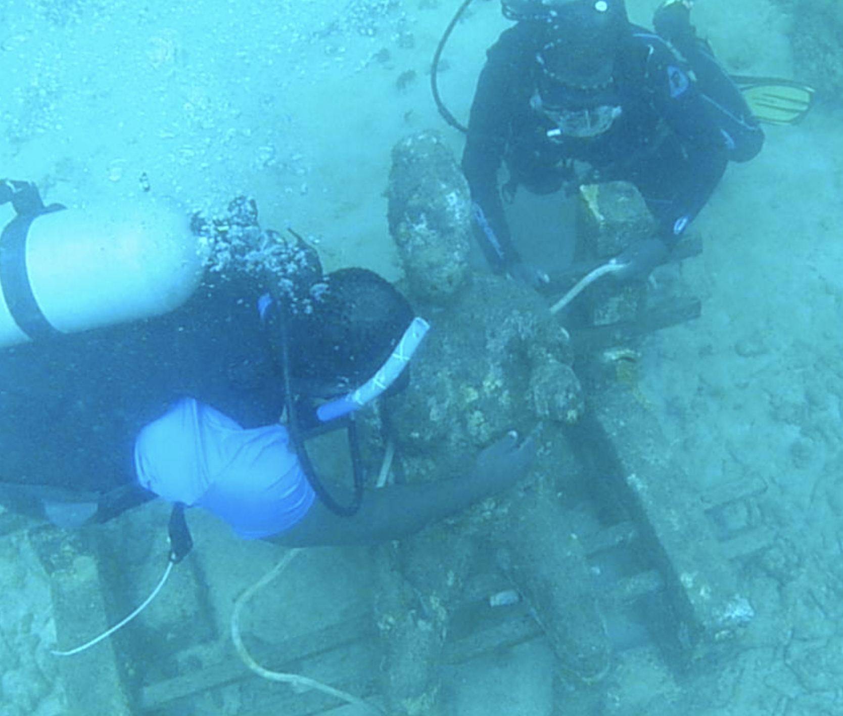 Grenada unveils restored Grenada Underwater Sculpture Park