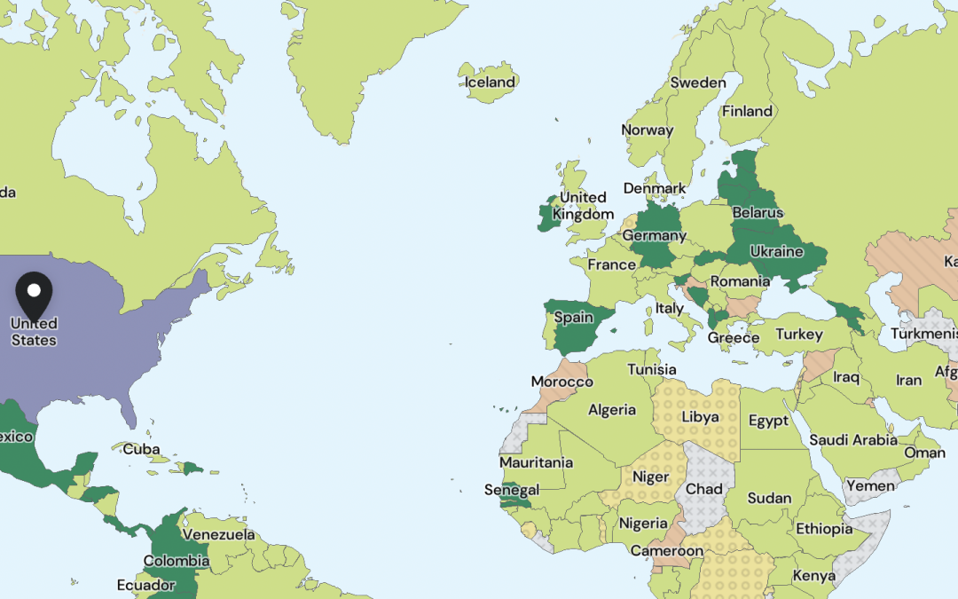 Map: What countries are open & what are travel restrictions?